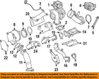 Gm Oem 17-25 Sierra 2500 Hd Turbocharger Components-converter Gasket 12672821 New. Price: $26.92.