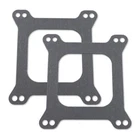 Pair Holley Edelbrock Base Flange Gasket Open Carburetor Barrel 4150 4160 New. Price: $6.75.