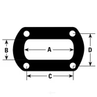 Exhaust Pipe Flange Gasket-standard Passenger Van, 138.0" Wb Ap 9245 New. Price: $33.22.