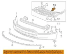 Gm Oem 15-16 Trax Bumper Components-splash Shield Bracket 42371777 New. Price: $50.47.