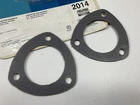 Fel-pro 2014 Exhaust Pipe Header Collector Gaskets 2-1/2" Diam., 3-1/2" B.circle New. Price: $13.45.