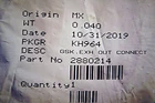 2880214 Genuine Cummins Pipe Exhaust Gasket New. Price: $14.99.