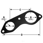 Exhaust Pipe Flange Gasket-extended Cab Pickup, 131.5" Wb Ap 9285 New. Price: $13.58.