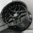 Esr CS15 Wheels 18X9.5 / 18X10.5 +22 5X114.3 Black Deep Dish Inch Rims Set New. Price: $1226.00.