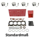 Gasket Set For Zk + Screw Piston Std Vw 1.6 16 Elring 057.220 332.860 Atn Neu. Price: $429.17.