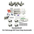 Piston Set Std + Valves Timing Belt Oil Pump For Vw 1.4 Tsi Cmb Cxs 04E107065GF Golf Neu. Price: $1549.61.