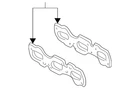 Genuine Mazda Gasket GY01-13-460B New. Price: $23.00.