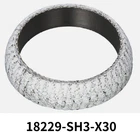 Honda 18229-SH3-X30 Oem Exhaust Gasket 50.8MM 64MM A-pipe To Cat Integra Nsx New. Price: $35.01.