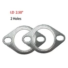 2PCS 2-BOLT Exhaust Gasket High Temp 2.50" (63.50MM) I.d Etl Performance New. Price: $12.99.