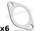 For Porsche (1984-1989) Exhaust Manifold Gasket (6) Elring Klinger + Warranty New. Price: $48.60.
