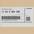 2X Genuine Bmw 11628600289 - Gasket Exhaust Manifold/turbocharger Neu. Price: $74.86.