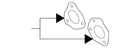 Genuine Audi Converter & Pipe Gasket 8L9-253-232-A New. Price: $12.19.