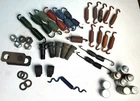 Heavy Truck Brake Hardware Lot Return Springs, Rollers, Retainers, Misc Parts Used. Price: $22.49.