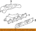 Gm Oem 13-17 Captiva Sport Manifold-exhaust Gasket 12646199 New. Price: $26.10.