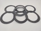 *lot Of 7* Garlock Graphite Gaskets 9850 Hi-temp 10-1/2" Od New Surplus!. Price: $40.00.
