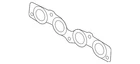 Genuine Mazda Mnfd W/converter Gasket PE17-13-460 New. Price: $27.17.