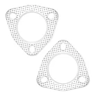 2PCS 2.25" Exhaust Gasket SET3-BOLT Flange With High Sealingmu... New. Price: $7.99.