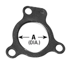Exhaust Pipe Flange Gasket Ap 9251 New. Price: $26.99.