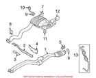 Genuine Oem Rear Exhaust Muffler Gasket For Bmw 18117553130 New. Price: $84.70.