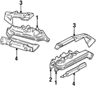 Genuine Gm Manifold Gasket 09128515 New. Price: $27.11.
