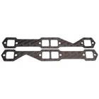 Edelbrock Exhaust Gasket Set 7204; Steel-core Composite, 1.5 In. Square For Sbc New. Price: $33.68.