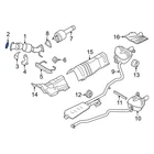 For Land Rover Range Evoque 12-17 Catalytic Converter Gasket New. Price: $20.33.