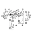 Genuine Mopar Turbocharger Gasket Inlet 4893677AC New. Price: $53.59.