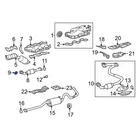 For Toyota Tacoma 95-23 90917A6005 Rear Right Catalytic Converter Gasket New. Price: $16.75.