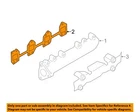 Gm Oem 17-24 Sierra 2500 Hd Manifold-exhaust Gasket 12705094 New. Price: $47.65.