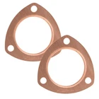 Mr Gasket Header Collector 7176C; Copper Seal 3-BOLT 2.5 In., Pair New. Price: $21.12.