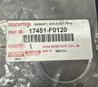 Genuine Oem Toyota Crown/highlander 2023-2024 Exhaust Pipe Gasket 17451-F0120 New. Price: $25.00.