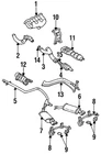 Genuine Gm Exhaust Pipe To Manifold Gasket 12553021 New. Price: $49.06.