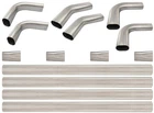 Pypes Performance Exhaust SVV43 Universal Builders System Kit Oval 3.5 In. New. Price: $1353.79.