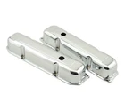 Mr.gasket 9806 Chrome Valve Covers For 65-79 Chrysler 383-440 Big Block New. Price: $96.00.