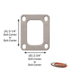 Remflex Exhaust Gaskets Turbo Inlet/up-pipe Garrett Greddy T4 T-4 Open (18-006) New. Price: $21.00.