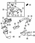 Genuine Mopar 2001-2007 Chrysler Town & Country Crossover Pipe Gasket 4781040AA New. Price: $27.53.