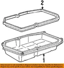 Mercedes Oem 90-96 300SD Transmission Components-trans Pan Gasket 1262711180 New. Price: $13.12.