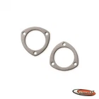Remflex 8002 3" Exhaust Header Collector Gasket With 3-BOLT Holes Pair New. Price: $21.17.