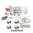 Piston Set Std + Valves Timing Belt Oil Pump For Vw 1.4 Tsi Cmb Cxs 04E107065GF Golf Neu. Price: $1149.71.