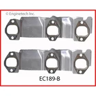 Enginetech Exhaust Manifold Gasket EC189-B; New. Price: $45.96.