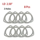 8PCS High Temp 3-BOLT Exhaust Gasket 2.50" (63.50MM) I.d Etl Performance New. Price: $29.99.