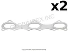Porsche (2017-2019) Exhaust Manifold Gasket Pcs) Elring Klinger + Warranty New. Price: $49.95.