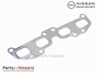 Genuine Nissan Manifold Gasket 14036-6N200 New. Price: $13.07.