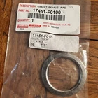 Genuine Toyota 17451-F0100 Exhaust Muffler Pipe Gasket 19-24 RAV4 Venza Crown New. Price: $20.00.