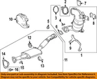 Gm Oem 25-24 Encore Gx Exhaust Components-catalytic Cnvrtr Gasket 13499082 New. Price: $7.22.