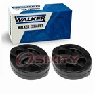 2 Pc Walker Muffler Exhaust System Insulators For 1991-1993 Nissan Nx 1.6L Ym New. Price: $16.39.