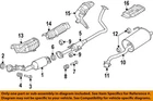 Nissan Oem 07-17 Cube Exhaust Components-front Pipe Seal 206955TA0A New. Price: $38.23.