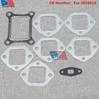 Exhaust Manifold Intake Turbo Gaskets Set For Cummins N14 N855 Ntc New. Price: $32.99.