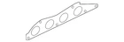 Genuine Mitsubishi Gasket 1555A052 New. Price: $63.03.
