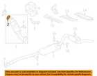Gm Oem 19-24 Canyon Exhaust Components-converter Pipe Gasket 12687885 New. Price: $27.33.